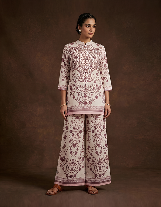 Digital Printed - Elegant Coord Set Suit