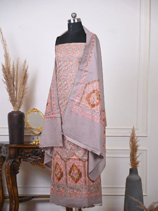 Embroidered Woolen Suit