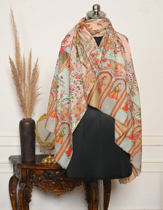 A place of bliss womens fine wool shawl