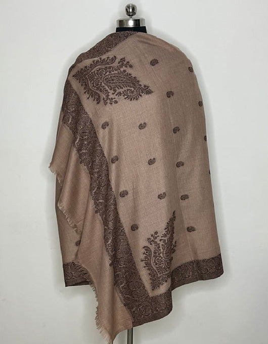 Jacquard Men's Woolen Shawl