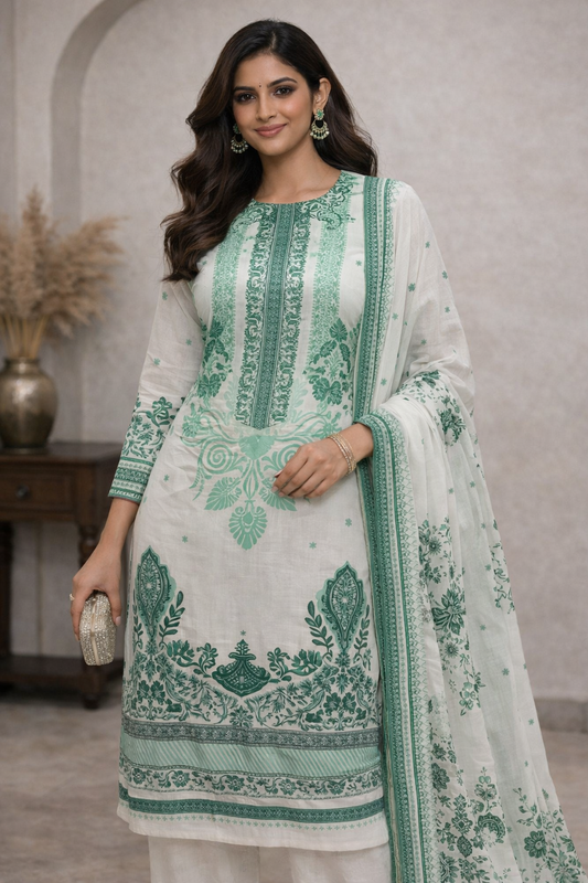 Digital Printed - Evergreen Coord Set Suit