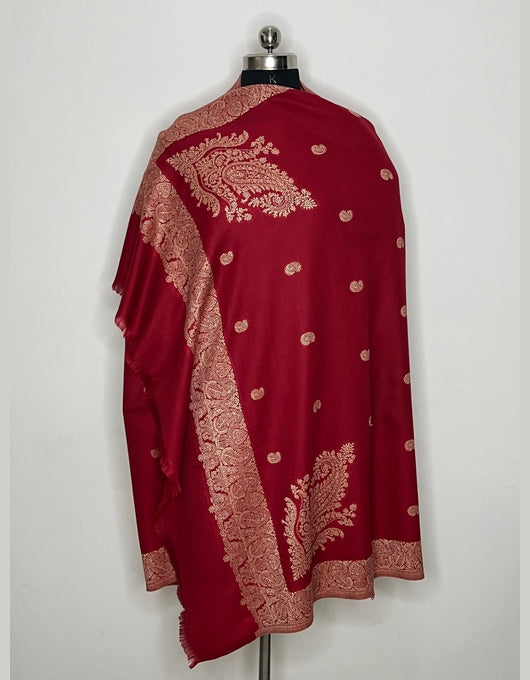 Jacquard Men's Woolen Shawl