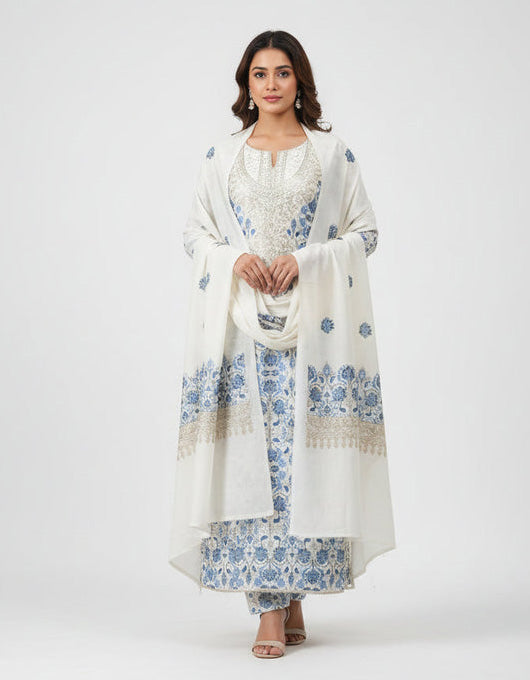 Embroidered Woolen Suit