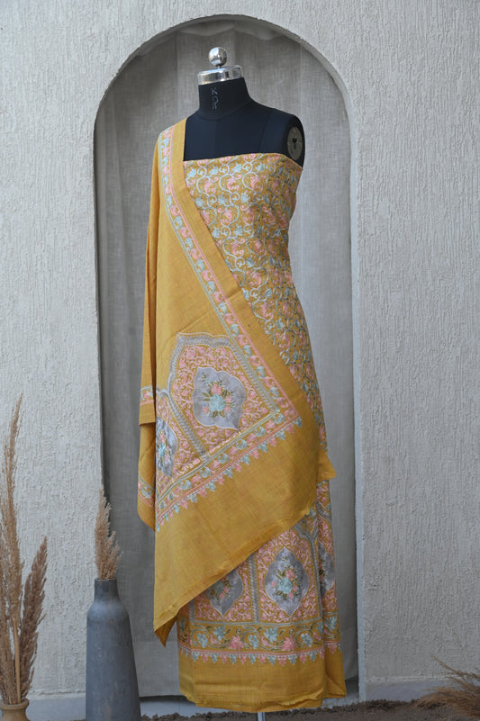 Embroidered Woolen Suit